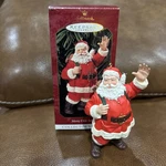 Hallmark Merry Olde Santa Keepsake Ornament 1999 Handcrafted Christmas. Fixed Price $11.00.