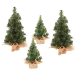 4 Pack Tabletop Christmas Tree, 7.87" / 11.81" Artificial Miniature Pine.... Fixed Price $25.03.