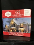 Holiday Time Clear Icicle 300 Count Christmas Wedding Lights White Wire 19FT New. Fixed Price $22.50.