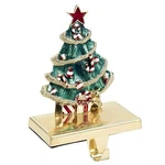 Kurt Adler Zinc Christmas Tree Stocking Holder Decor. Fixed Price $38.78.