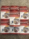 7X 50 Universal Light Clips Simple Living Solutions For Gutters Shingles Tile. Fixed Price $24.99.