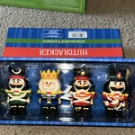 Bw Nutcracker Ceramic Placecard Holders Set Multicolor Christmas Table Decor. Fixed Price $17.00.
