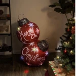 Alpine Corporation 30" Indoor/outdoor Christmas Ball Ornament. Fixed Price $149.99.