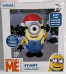 Gemmy Despicable Me Minion Stuart 3.5' Ft Christmas Inflatable New Box. Fixed Price $34.95.