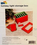 Honey-can-do Christmas Tree Lights Storage Box -red. Fixed Price $33.70.