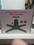 Musical Rotating Christmas Tree Stand, Anti-tilt Noiseless, Up To 9FT 120 Lb. Fixed Price $79.99.