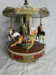Mr. Christmas Holiday Go Round Horse Carousel 50 Songs Animated 1996-PARTS Only. Fixed Price $15.00.