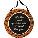 Pbk Halloween Decor - Most Spooktacular Time Of The Year Wreath Wall Sign. Fixed Price $24.95.