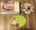 Mercuries 3D Christmas Santa Platter 18 Holiday Serving + Bonus. Fixed Price $25.49.