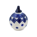 Polish Pottery Christmas Ball Ornament 3" It's Snowing!. Fixed Price $32.29.