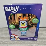 Bluey Airblown Holiday Inflatable 5 Ft Tall Christmas Lights Up Your Yard Gemmy. Fixed Price $41.07.
