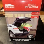 Joiedomi Halloween Inflatable Animated Dinosaur Trunk Or Treat Moving Jaw Led. Fixed Price $9.99.