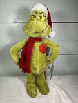 Gemmy 19 Holiday Greeter Stuffed Grinch With Light-up Heart Green. Fixed Price $48.99.