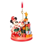 Disney Parks Minnie Mouse Elf Ornament Tree Presents Sketchbook - New. Fixed Price $27.99.