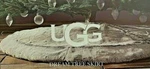 Nib Ugg Australia Dream Xmas Tree Skirt Faux Fur 54" Round/luxuriously Soft. Fixed Price $159.79.