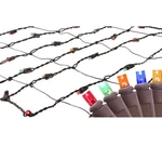 Northlight 2' X 8' Multi-color Net Tree Trunk Wrap Christmas Lights Brown Wire. Fixed Price $28.50.
