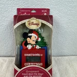 (408) 2012 Hallmark Disney Mickey Countdown To Christmas Ornament 5". Fixed Price $16.99.