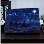 Glow Decor 479719 Mini Canvas - Following The Light Led Tabletop With Timer.... Fixed Price $29.63.