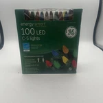 Ge 100 Led C-5 Energy Smart Multicolor Christmas Lights 33 Ft Total Length. Fixed Price $29.95.