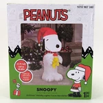 Gemmy Peanuts Snoopy Woodstock Christmas Inflatable Santa 3.5FT Airblown Led New. Fixed Price $45.97.