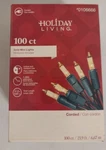 Holiday Living 100 Count Mini Gold Christmas Lights Indoor Outdoor. Fixed Price $8.99.