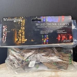 Wintergreen Lighting 50 Led Trunk Christmas Lights New Brown Netting. Fixed Price $12.92.