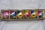 6 Mr. Christmas Assorted Blown Glass Ornaments Mcm Vintage. Fixed Price $25.00.