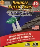 50 Adams Commercial Grade Speed Shingle Tabs For Christmas Lights - Made Usa. Fixed Price $10.99.