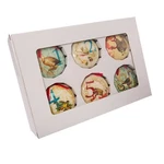 Kurt Adler 85MM Decoupage Ball Ornament Set Of 12, Piece For Christmas. Fixed Price $74.67.
