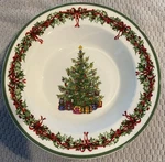 Christopher Radko Traditions-holiday Celebration Set Of 5 Soup Bowls CHTM-1297. Fixed Price $45.00.