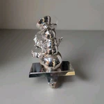 Trim Home Stocking Holder, Frosty The Snowman, Christmas Stainless Steel Metal. Fixed Price $12.00.
