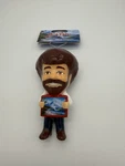 Bob Ross Artist Christmas Ornament Decoupage 4.25" Holiday Ruz New. Fixed Price $15.00.