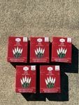 5 Box New Holiday Time 100 Clear Mini Christmas Lights Incandescent 21'. Fixed Price $22.00.