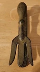 Vintage Garden Fork Hand Tool Door Knocker Cast Iron. Fixed Price $9.07.