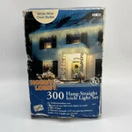Vtg Hobby Lobby 300 Hang-straight Icicle Set Clear White Christmas. Fixed Price $23.74.