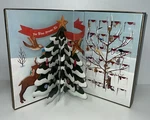 Starbucks 2008 Christmas Pop Up Advent Calendar Tree 24 Empty Display. Fixed Price $9.99.