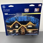 Pro-line Ge Icicle Light Clips 100 Count New Sealed Christmas. Fixed Price $9.95.