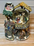 Kirkland Musical Water 3 Globe Revolving Base Nativity #460457 Lights &. Fixed Price $49.99.