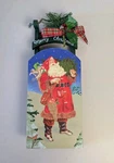 Hallmark Merry Christmas Wooden Sled Santa Claus Tabletop Decor Green Sleigh. Fixed Price $12.00.