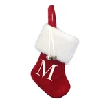 Monogrammed "m" Miniature Stocking. Fixed Price $15.78.