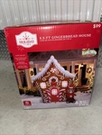 New Indoor Outdoor Inflatable Gingerbread Man House Christmas Led Light Blow Up. Fixed Price $79.99.