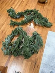 Balsam Hill Fraser Fir Unlit 10 Foot Christmas Garland. 2-PACK Use. Fixed Price $220.00.
