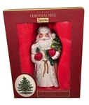 Spode Christmas Tree Santa Ornament Box Holding New. Fixed Price $18.00.