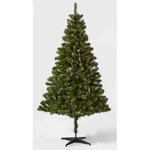 Wondershop 6 Ft Pre Lit Artificial Christmas Tree Alberta Spruce, Clear Lights. Fixed Price $49.99.