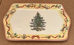 Spode Christmas Tree 2012 Annual 12" Dessert Tray Candy Dish Unused (OR3S2). Fixed Price $9.99.