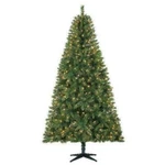 Holiday Time 7.5FT Pre-lit Kennedy Fir Artificial Christmas Tree, Clear. Fixed Price $109.99.