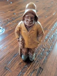 Vintage Old Salt Maine Fisherman Of The Sea Wood Figurine Nautical. Fixed Price $17.95.