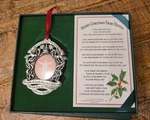 "merry Christmas From Heaven" Pewter Ornament Loved One Memorial Remembrance New. Fixed Price $19.99.