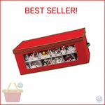 Household Essentials Ornament Storage Box, 36 Piece With Dividers, Sturdy And. Fixed Price $54.58.