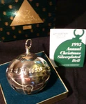 1993 Wallace Sleigh Bell Christmas Ornament 23RD Ed.. Fixed Price $70.00.